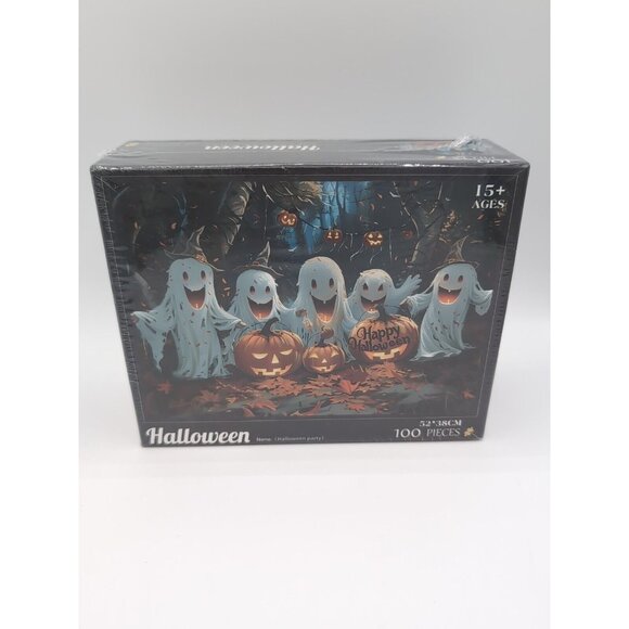 Happy Halloween Puzzle - 100pcs - Picture 1 of 2